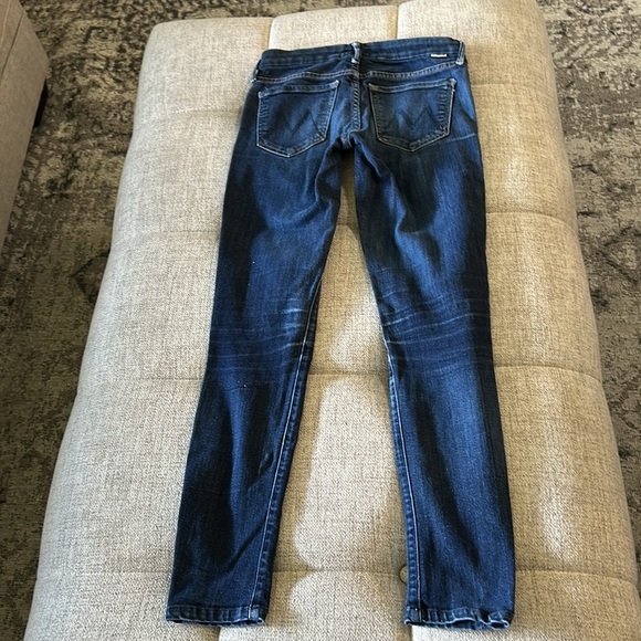 MOTHER THE LOOKER LOW RISE SKINNY JEANS SIZE 24 - Picture 4 of 16